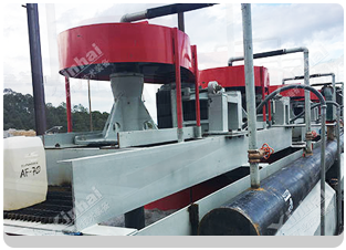 哥倫比亞1000tpd銅礦選礦廠