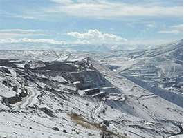 選礦廠車間基建現場