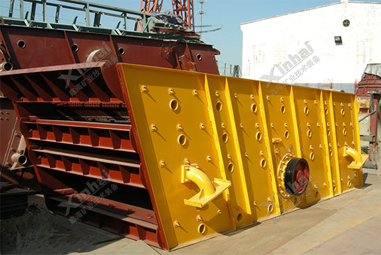 鑫海礦業圓振動篩分機