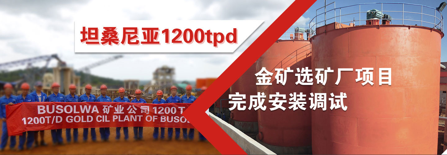 坦桑尼亞1200tpd/金礦選礦廠項(xiàng)目完成安裝測(cè)試