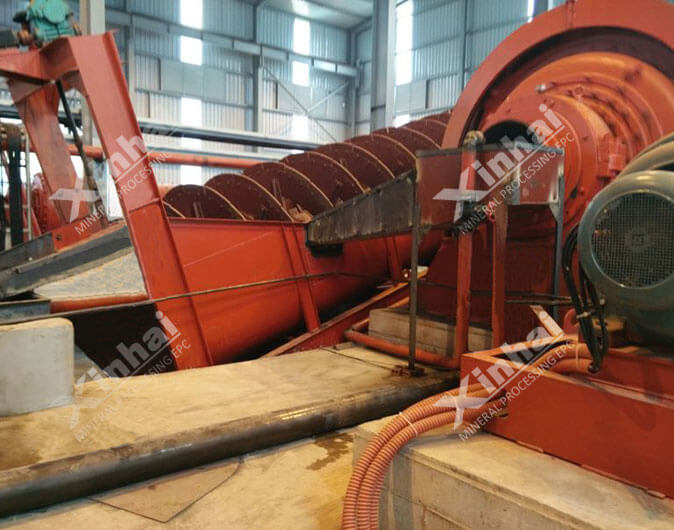 石墨礦磨礦分級現場